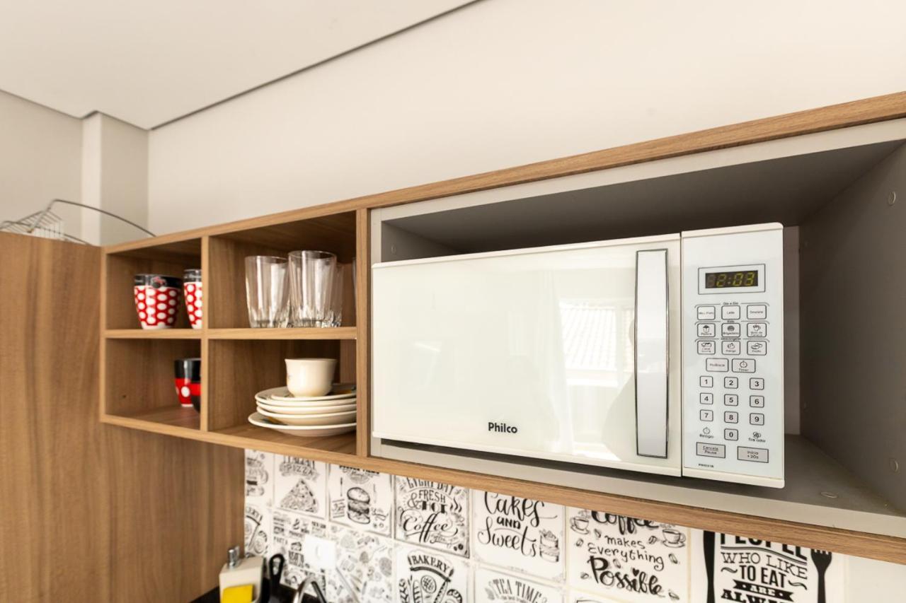 3-Studio Lindamente Decorado! Ideal Para Casal!!! Куритиба Экстерьер фото