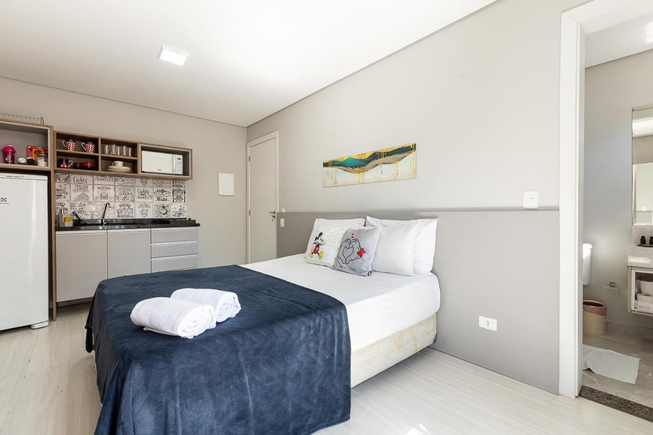 3-Studio Lindamente Decorado! Ideal Para Casal!!! Куритиба Экстерьер фото